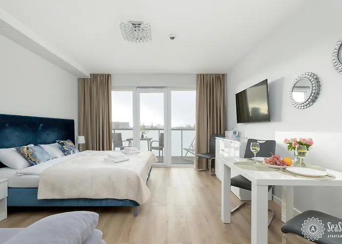 Apartament Seaside Kasprowicza 20 Kołobrzeg- Basen&sauna&jacuzzi&fitness&parking